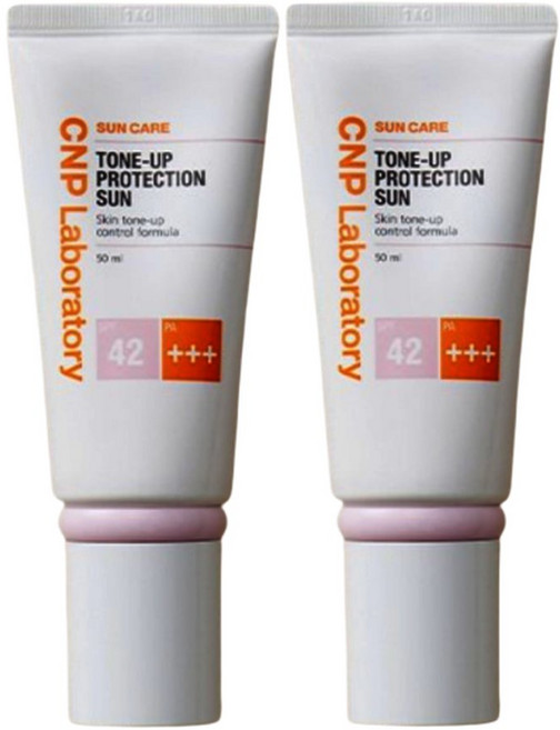 차앤박 톤업 선크림 프로텍션 선 50ml x2개, 2개