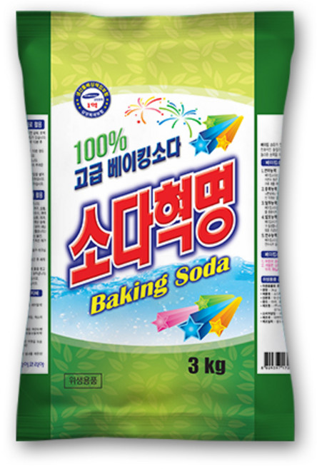 소다혁명 3kg, 2개