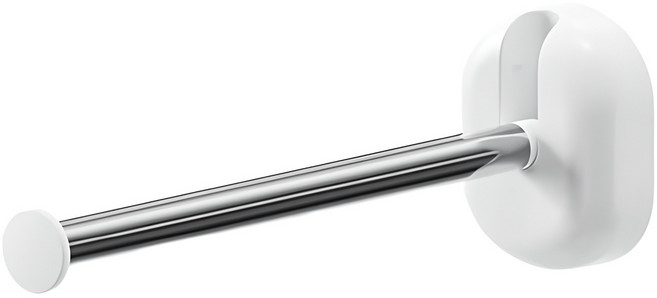 민스리빙 접이식 주방 수건걸이, 화이트, 1개