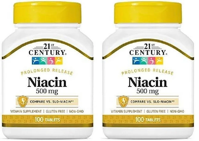 21st Century 니아신 500mg 서방정 100개입(27474), 100정 - 쿠팡