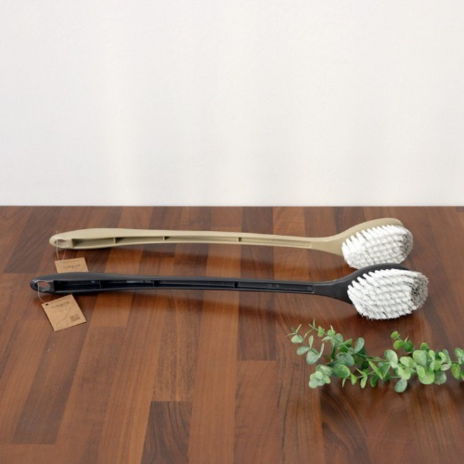 일조 Y1-3 양품 자루솔 (2호) 다용도 세척솔 긴솔 바닥솔, 2개, 랜덤발송