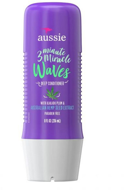 Aussie 오지 3분 기적 미라클 웨이브 딥 컨디셔너 236ml, 1개
