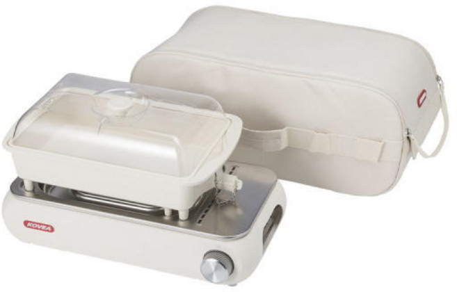 코베아 구이바다 세라믹 아이보리 가스렌지 버너 가방포함 캠핑, 1개