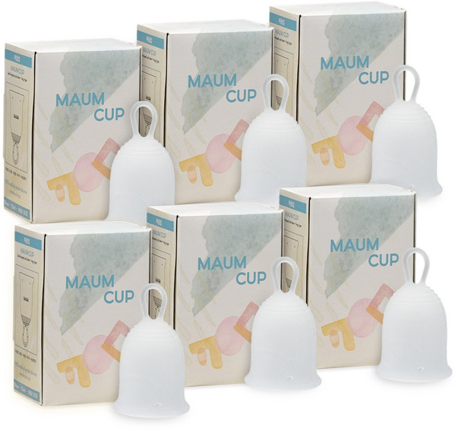 마음컵 생리컵 100% 의료용 실리콘 소형 25ml 6개