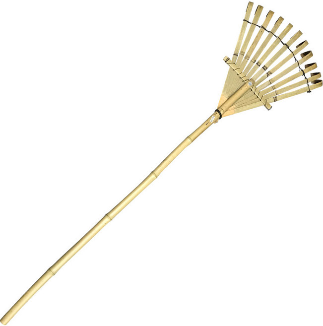 대나무 깔꾸리/갈쿠리/갈퀴/잡초 제거, 1개