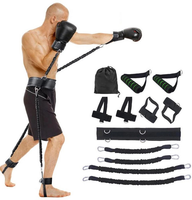 태권도 격투기 복싱 권투 훈련 밴드 저항 고무줄 밴드