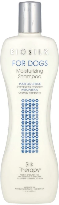 Biosilk Silk Therapy 반려견용 보습 샴푸 355ml(12fl oz), BiosilkSilkTherapy반려견용보습샴푸355m, 1개, 355ml - 쿠팡