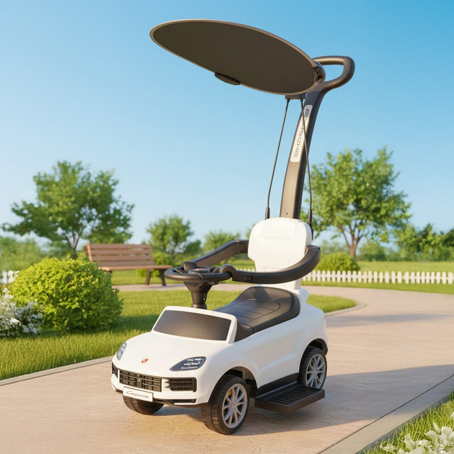 포르쉐 카이엔 푸쉬붕붕카 유아푸쉬카 붕붕카 아기자동차, 화이트