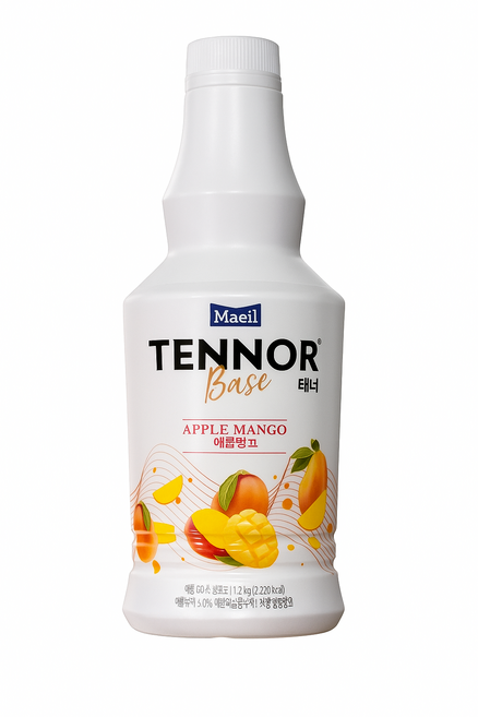 매일유업 테너베이스 농축액 애플망고 1.2Kg, 3개