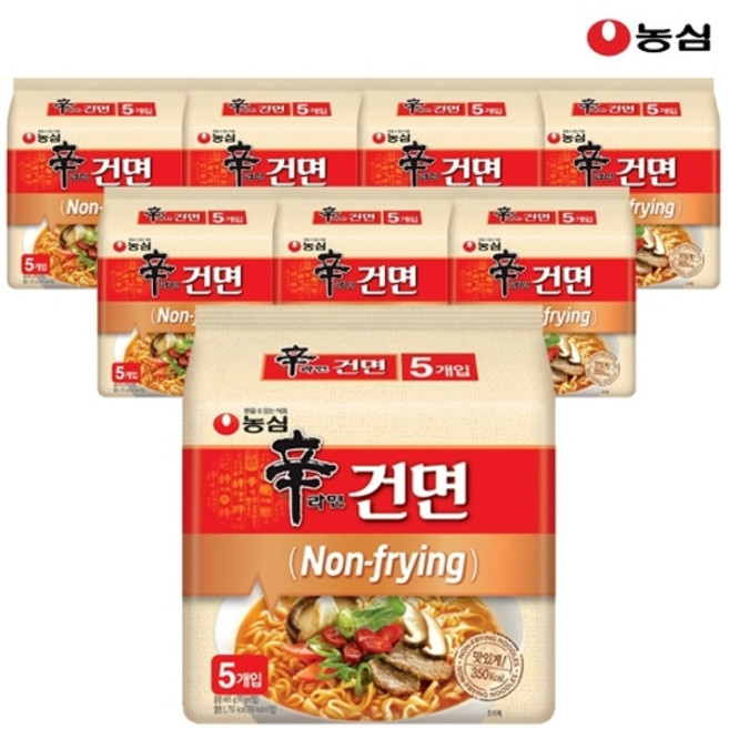 농심 신라면 건면97g x 40봉 1박스, 40개