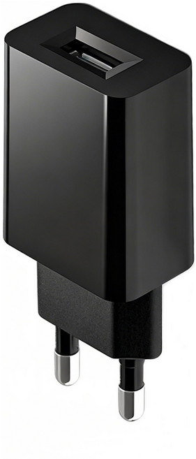 투리파이 5V 2A USB 충전기 어댑터 휴대폰 멀티 충전기, 1개, 검정색