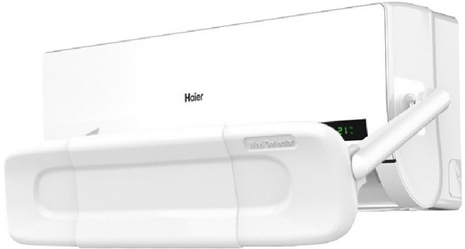 冷氣擋風板 可伸縮 防塵導流板 防冷氣直吹 出風口擋板, 1個, 黏貼款<適用冷氣寬度95>