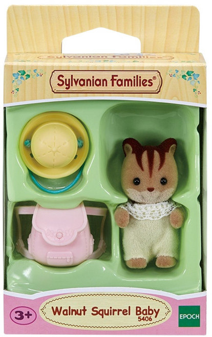 실바니안패밀리 호두다람쥐 아기 피규어 5406, 1개