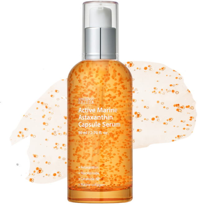 성분에디터 액티브 마린 아스타잔틴 캡슐 세럼, 80ml, 1개