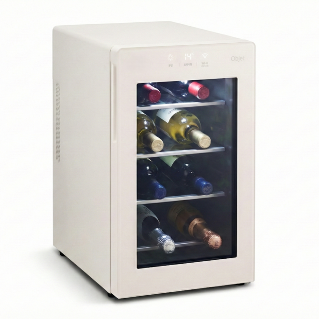 LG전자 디오스 오브제 와인냉장고 W0082GBE 베이지