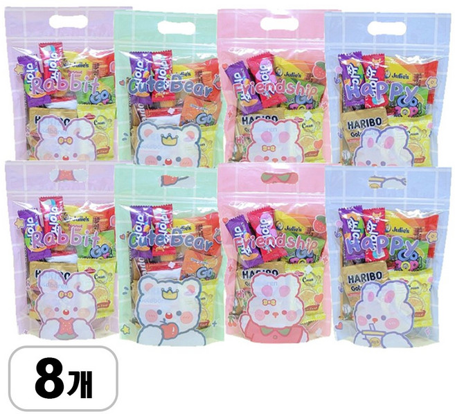 간식 꾸러미 개별포장 구디백 선물세트, 1개