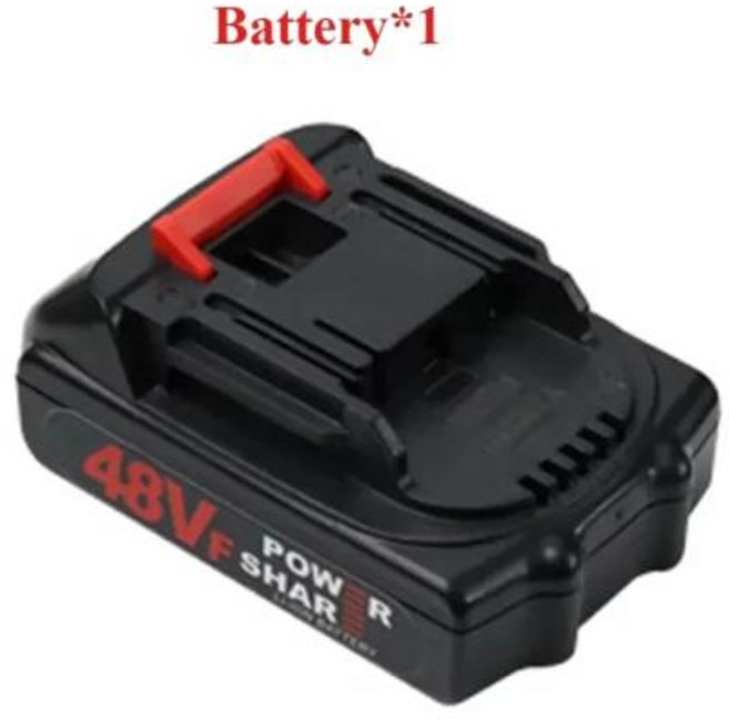 고용량 충전식 리튬 이온 배터리 48VF 전동 공구 배터리 EU US AU UK 플러그 18V 21V 7500mAh, 1개