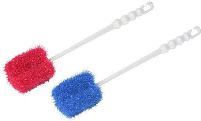 아크릴 병 세척솔-대 약36cm 색상랜덤 텀블러솔 병닦는솔 컵솔, 상세페이지 참조, 1개