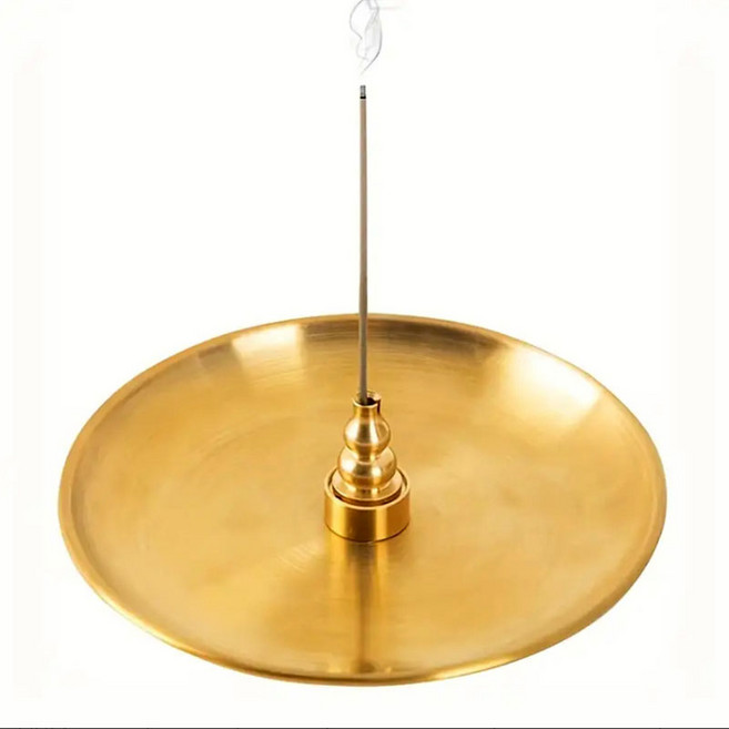 셀루앙드 황동 메탈 9홀 인센스 스틱 홀더 향꽂이 받침대