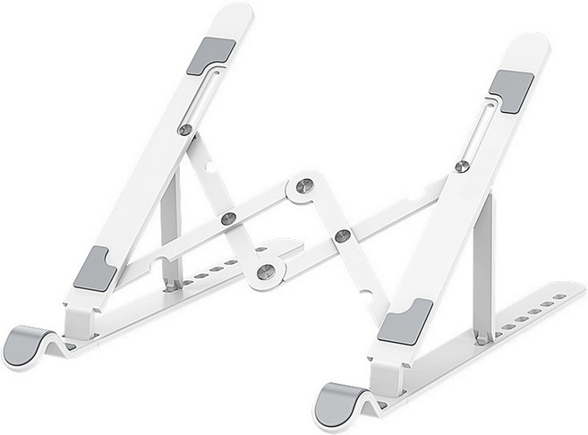 이스턴 노트북 받침대 태블릿 맥북 거치대 고급 와이드형 랩탑 스탠드, [MD 강력 추천] 화이트, 1개