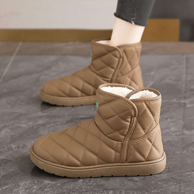 Modern Fashion 여성 기모 방한화 패딩 앵클 부츠 겨울 털 신발 E79