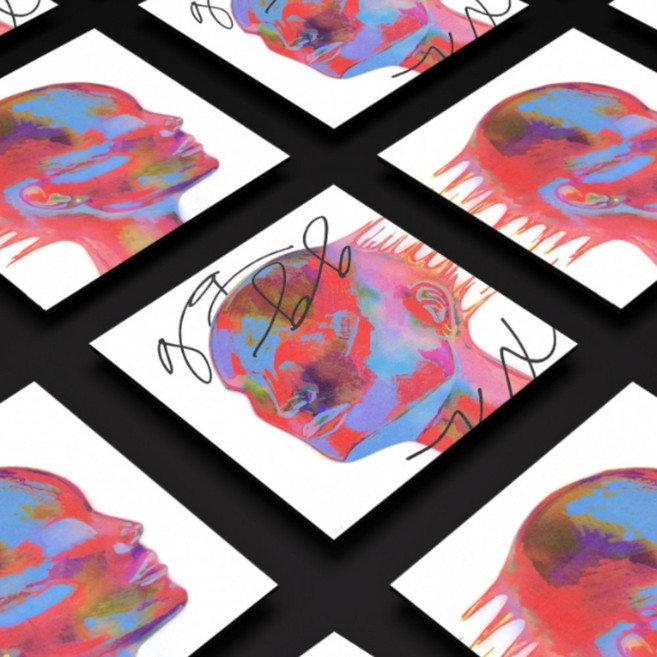 Interscope 레이니 LANY gg bb xx White 컬러 바이닐 LP, 1