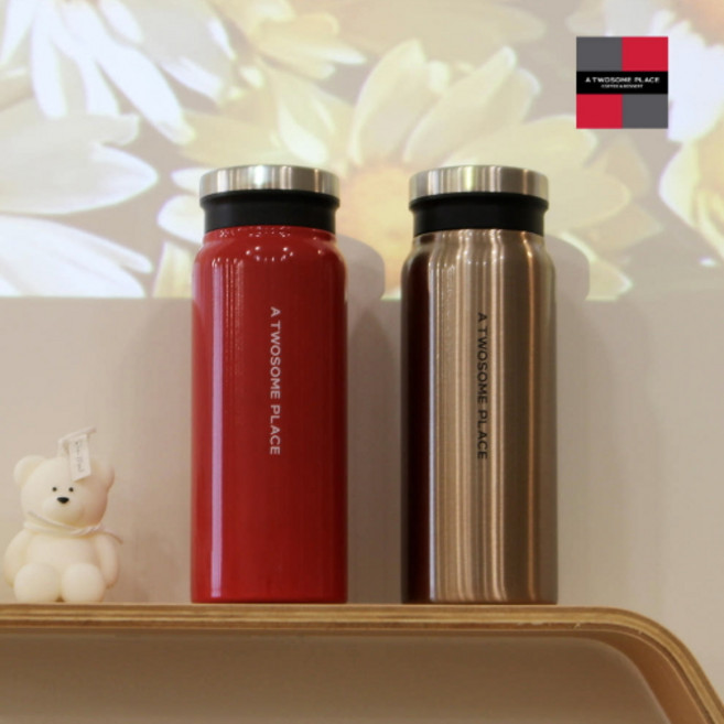 투썸플레이스 레드 골드 텀블러, 550ml