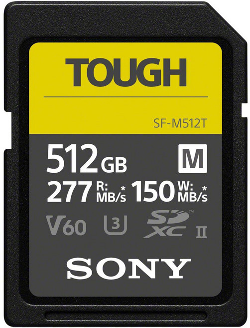 소니 SONY SDXC 메모리 카드 512GB SF-M512T Class10 UHS-II 대응 터프 사양