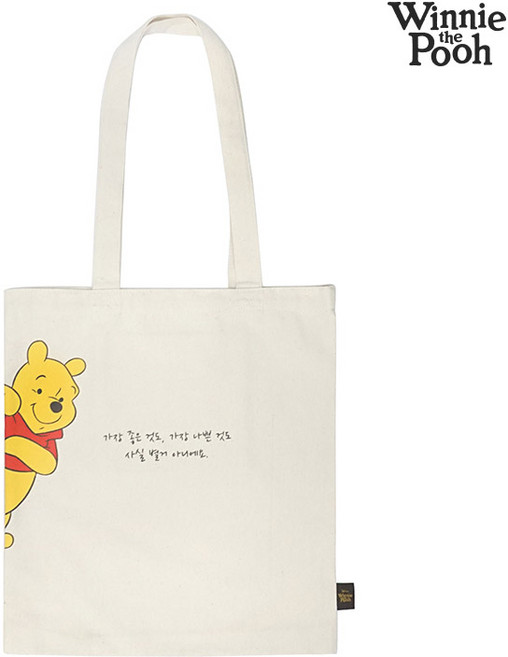 디즈니 푸우 빼꼼 에코백 IIPHI20002