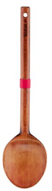 테팔 인지니오 옻칠 긴 볶음스푼, 우드, 1개