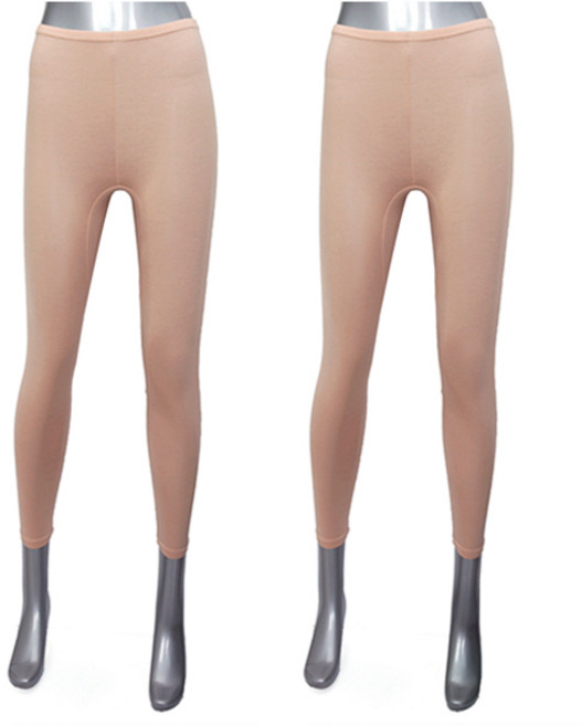 에즈라 2종세트 마이크로모달 스판 9부 여성레깅스 (하의) 레깅스 속바지 내의 HLG2207