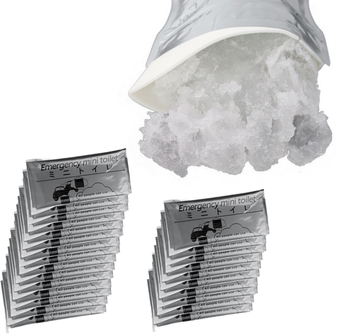 잔대리 휴대용 소변통 일회용 소변기, 25개