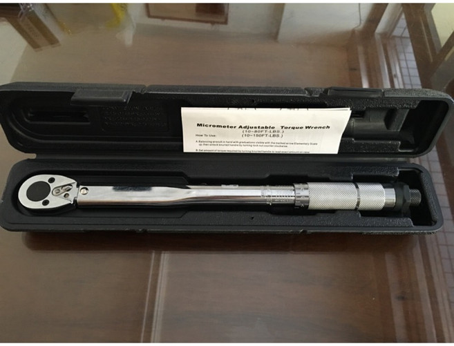 GS 3/8 扭力扳手 19-110牛頓米, 1個, 5~80 福特磅 (Ft.Lbs)