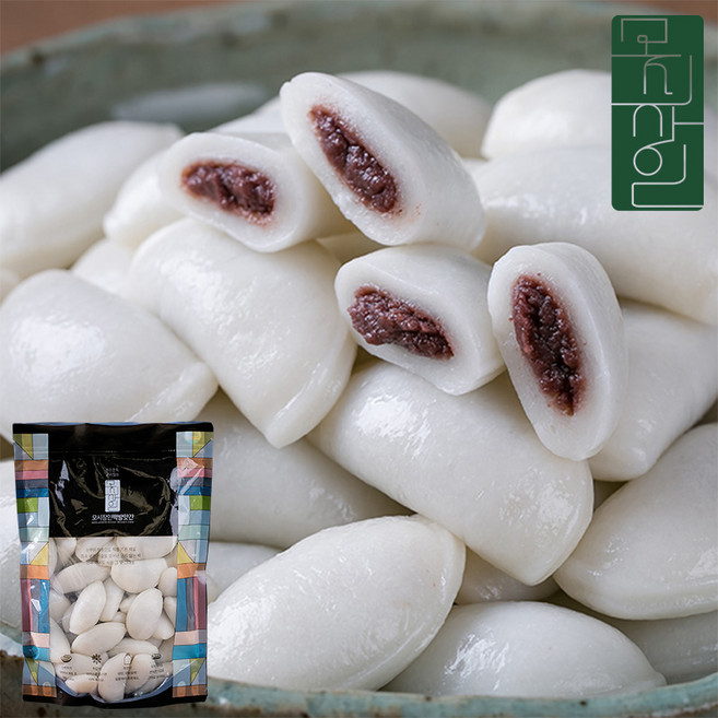 [모시장인] 백미바람떡 900g + 백미앙꼬절편 900g, 단품