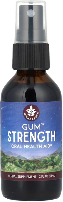 WishGarden Herbs Gum™ Strength Oral Health Aid 2 fl oz 59 ml, WishGarden Herbs, Gum™ Strengt, 1개, 59ml - 쿠팡