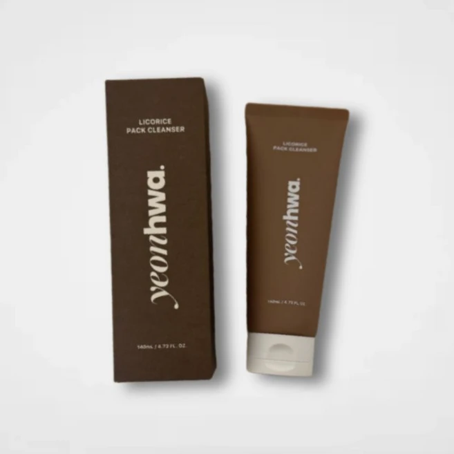 [정품] yeonhwa 연화 감초 저자극 블랙헤드 모공케어 팩클렌저 감초 팩 클렌저 수분 진정 각질 제거, 140ml - 쿠팡