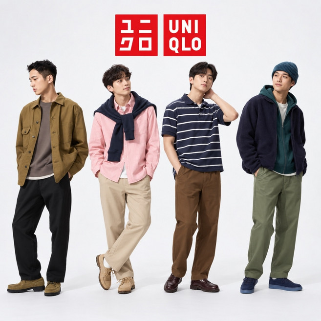 2위 - 유니클로 스트레치 이지 앵클 팬츠 (일본매장판)