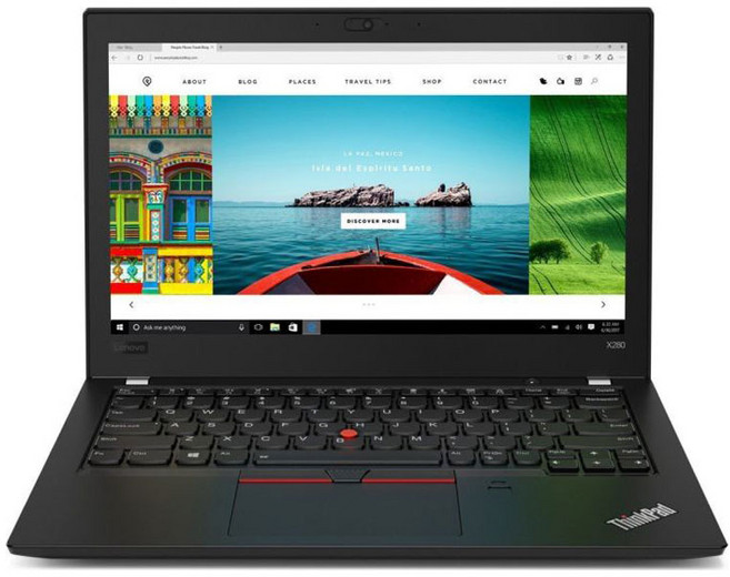 레노버 Thinkpad X280 인텔i5 8세대 DDR4 FHD 180도 힌지 win11 가성비 사무용 업무용 학습용 명품 중고, 레노버 X280, WIN11 Pro, 8GB, 256GB, 블랙