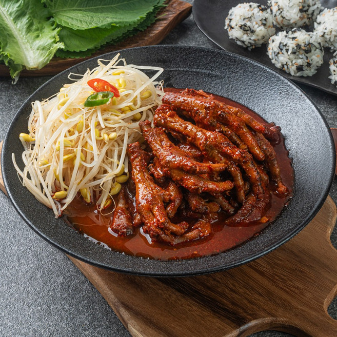 [갓셰프] 매콤양념 국물닭발 500g 1팩+1팩