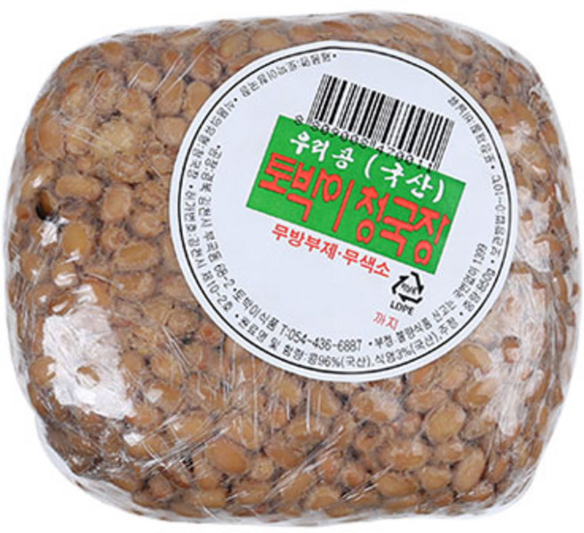 토박이청국장(국산)850g/토박이식품-, 850g, 2개