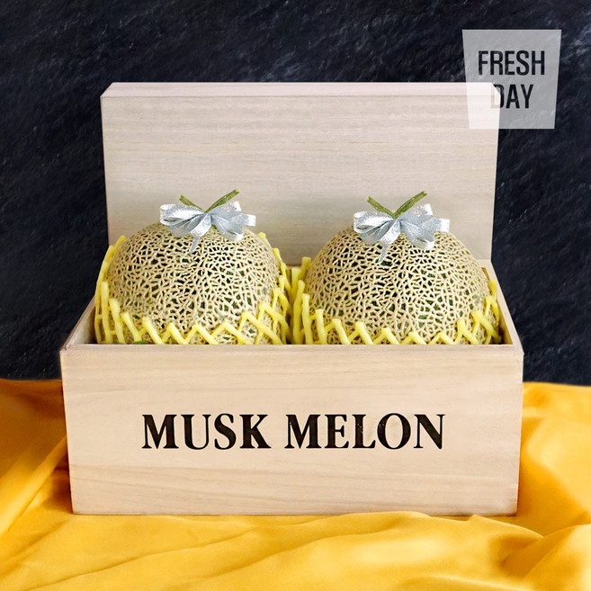 국내산 머스크메론 선물세트 명품, 2입