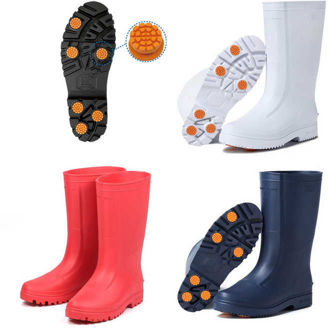 스티코 장화 미끄럼방지 SEB-05 초경량 주방장화 통풍 식품 공장 위생 논슬립주방화