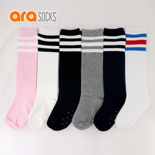 아라삭스 아동양말 삼선반장(3켤레)