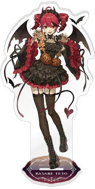 카사네테토 캐릭터피규어 아크릴피규어 애니메이션 굿즈 데스크장식, 2, 1개