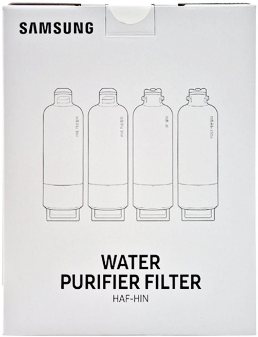 삼성 정품 비스포크 HAF-HIN 냉장고 & 정수기(모듈형) 4단계 자가 교체용 정수필터 일렉, 1세트