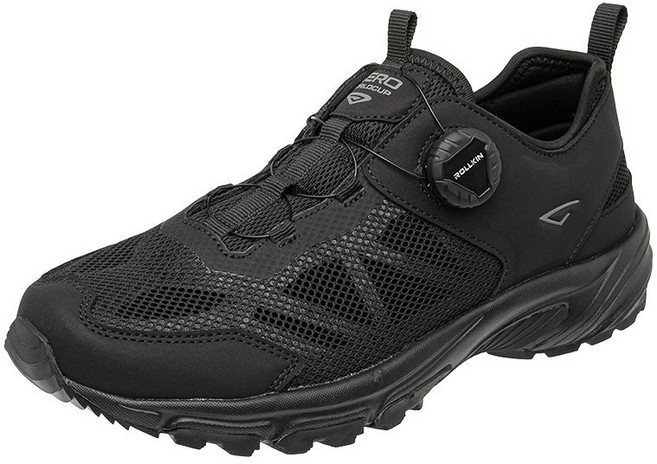 남성 여성 시원한 메쉬 소재 여름신발 스포츠 아웃도어 하이킹 캠핑등산화 물놀이 워터파크 물빠짐 물배출 워터슈즈 아쿠아 트레킹화 보아 다이얼 운동화 겸 샌들 올블랙