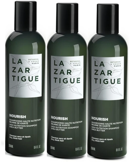 Lazartigue 라자르띠그 Nourish 샴푸 250ml x 3팩, Nourish 250ml x 3팩 - 쿠팡