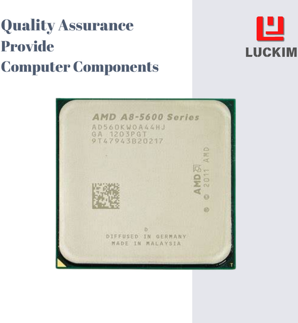 AMD A8-5600 CPU-소켓 FM2 4코어 4스레드 3.6GHz 1MB L2 캐시 4MB L3 캐시 65W