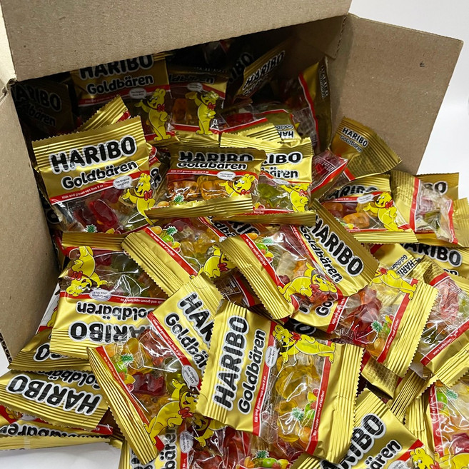 하리보 골드 베렌 간식용 젤리 대용량 60봉, 60개