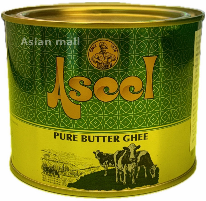 ASEEL PURE GHEE 아실퓨어기히 우유크림100% 400ml U.A.E, 1개
